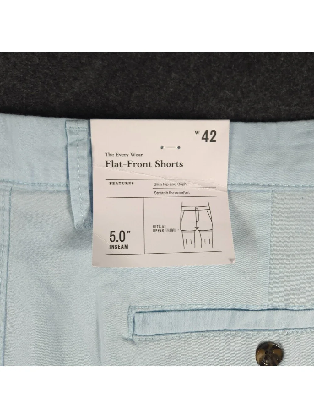 NWT Goodfellow & Co The Every Wear Flat-front Shorts 5
